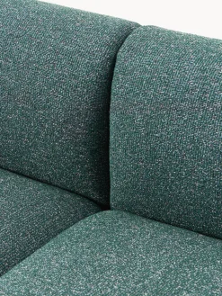 Outlet Sofá rinconera modular en tejido bouclé Sofia Sofás Rinconeras|Sofás