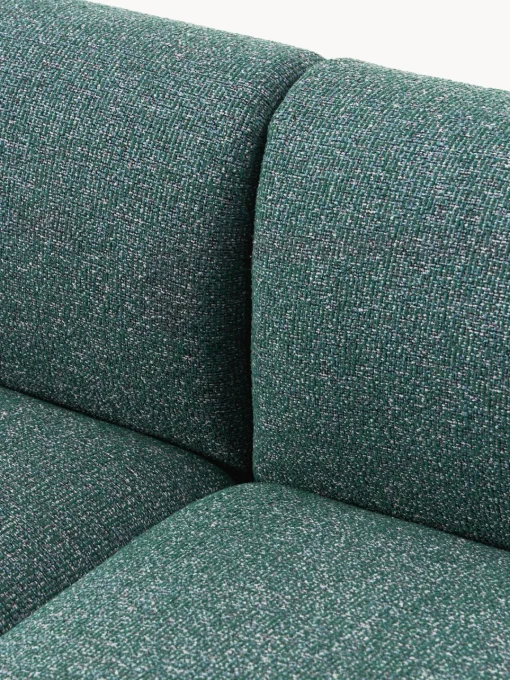 Outlet Sofá rinconera modular en tejido bouclé Sofia Sofás Rinconeras|Sofás