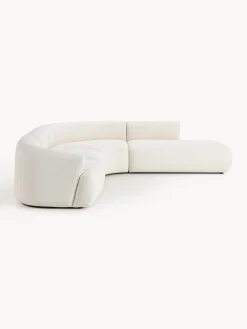Sofá rinconera modular en tejido bouclé Sofia (4 plazas) Sofás Rinconeras|Sofás