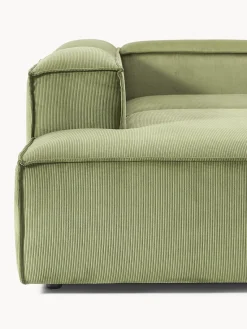 Sofá rinconera modular grande de pana Lennon Sofás