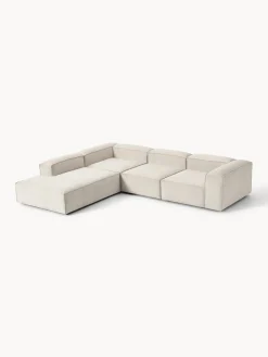 Online Sofá rinconera modular grande de pana Lennon Sofás