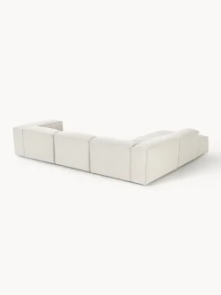 Hot Sofá rinconera modular grande en tejido bouclé Lennon Sofás