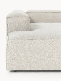 Hot Sofá rinconera modular grande en tejido bouclé Lennon Sofás