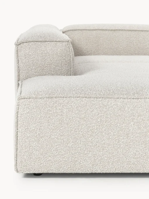 Hot Sofá rinconera modular grande en tejido bouclé Lennon Sofás