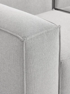 Sofás></noscript>Westwing Collection Sofá rinconera modular Lennon Tejido gris