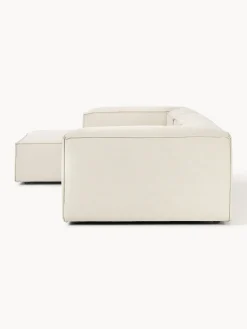 Sofás></noscript>Westwing Collection Sofá rinconera modular Lennon Tejido blanco Off White
