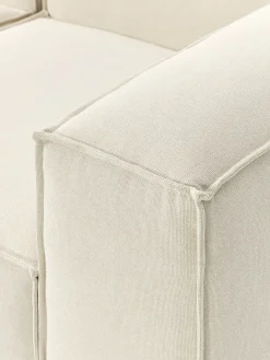 Sofás></noscript>Westwing Collection Sofá rinconera modular Lennon Tejido blanco Off White