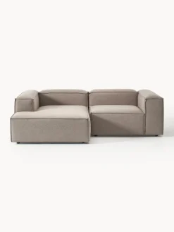 Sofás>Westwing Collection Sofá rinconera modular Lennon Tejido taupe