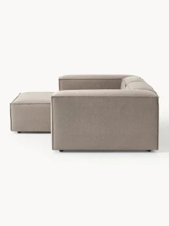 Sofás></noscript>Westwing Collection Sofá rinconera modular Lennon Tejido taupe