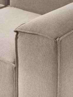 Sofás></noscript>Westwing Collection Sofá rinconera modular Lennon Tejido taupe