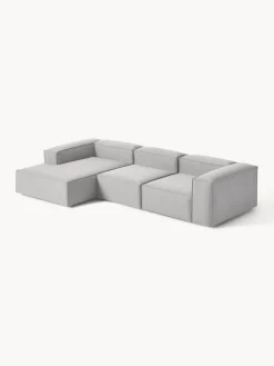 Sofás></noscript>Westwing Collection Sofá rinconera modular Lennon Tejido gris