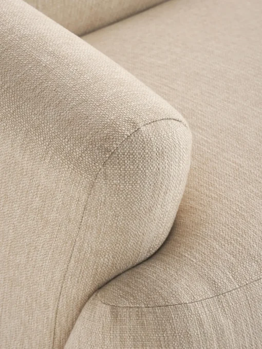 Sofás Rinconeras|Sofás>Westwing Collection Sofá rinconera modular Sofia (3 plazas) Tejido grueso beige claro