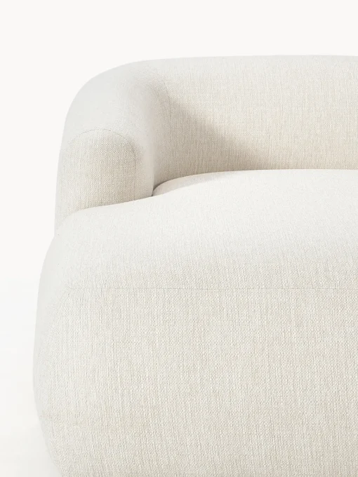 Sofás Rinconeras|Sofás>Westwing Collection Sofá rinconera modular Sofia Tejido grueso blanco crema