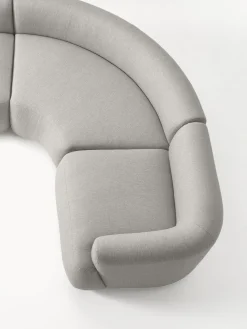 Sofás Rinconeras|Sofás></noscript>Westwing Collection Sofá rinconera modular Sofia (4 plazas) Tejido grueso gris