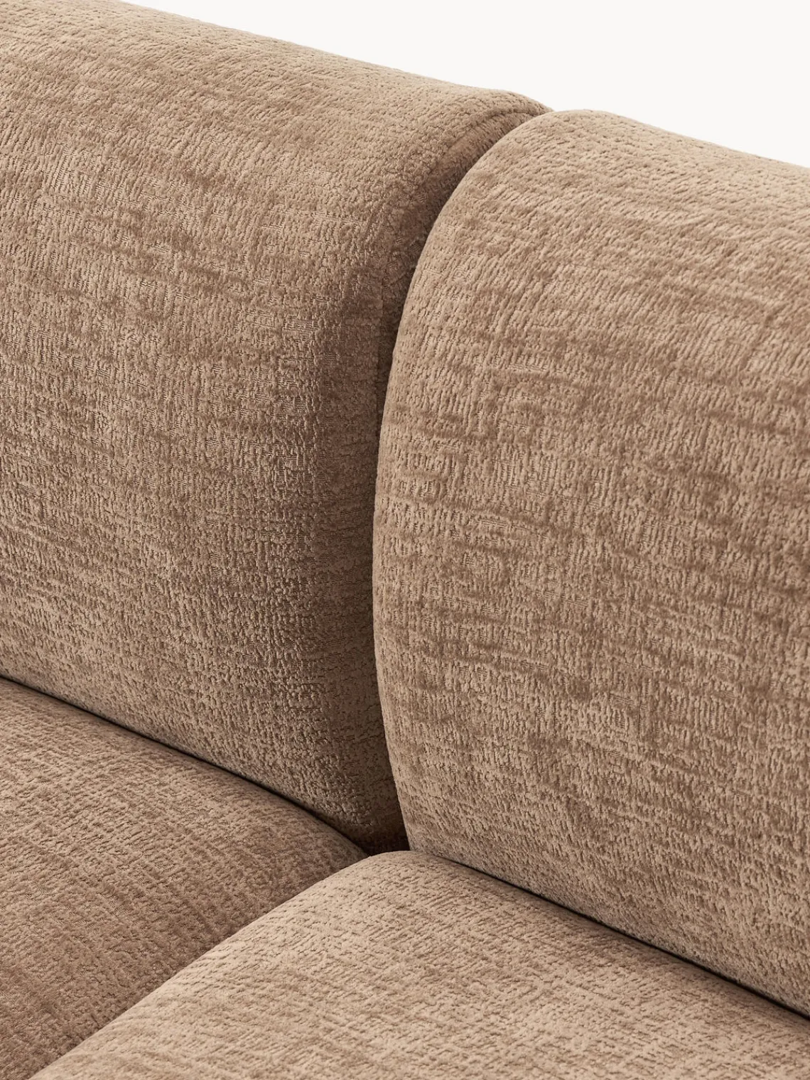 Sofás Rinconeras|Sofás>Westwing Collection Sofá rinconera modular Sofia (4 plazas) Terciopelo marrón