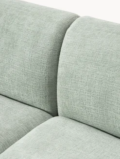 Sofás Rinconeras|Sofás></noscript>Westwing Collection Sofá rinconera modular Sofia (4 plazas) Terciopelo verde salvia