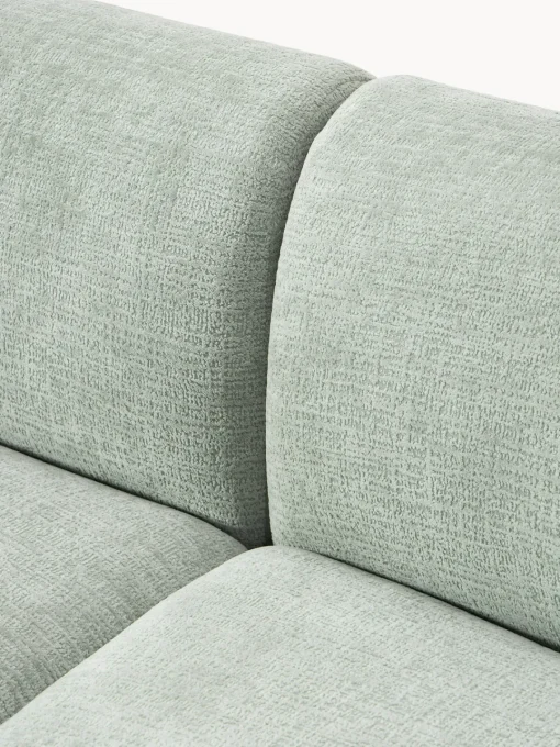 Sofás Rinconeras|Sofás>Westwing Collection Sofá rinconera modular Sofia (4 plazas) Terciopelo verde salvia