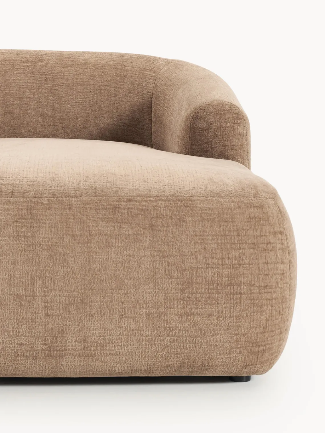 Sofás Rinconeras|Sofás>Westwing Collection Sofá rinconera modular Sofia (3 plazas) Terciopelo marrón