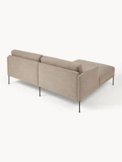 Sofás Rinconeras|Sofás></noscript>Westwing Collection Sofá rinconera pequeño Fluente Tejido taupe