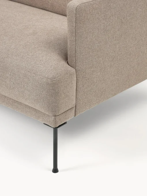 Sofás Rinconeras|Sofás>Westwing Collection Sofá rinconera pequeño Fluente Tejido taupe