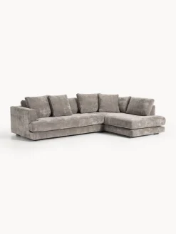 Sofás Rinconeras|Sofás></noscript>Westwing Collection Sofá rinconera Tribeca Chenilla taupe