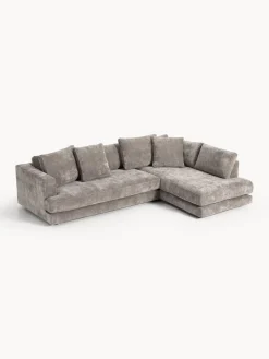 Sofás Rinconeras|Sofás></noscript>Westwing Collection Sofá rinconera Tribeca Chenilla taupe
