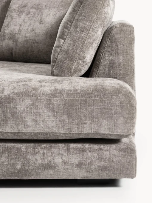 Sofás Rinconeras|Sofás>Westwing Collection Sofá rinconera Tribeca Chenilla taupe