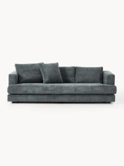 Sofás 3 Plazas|Sofás>Westwing Collection Sofá Tribeca (3 plazas) Chenilla gris azulado