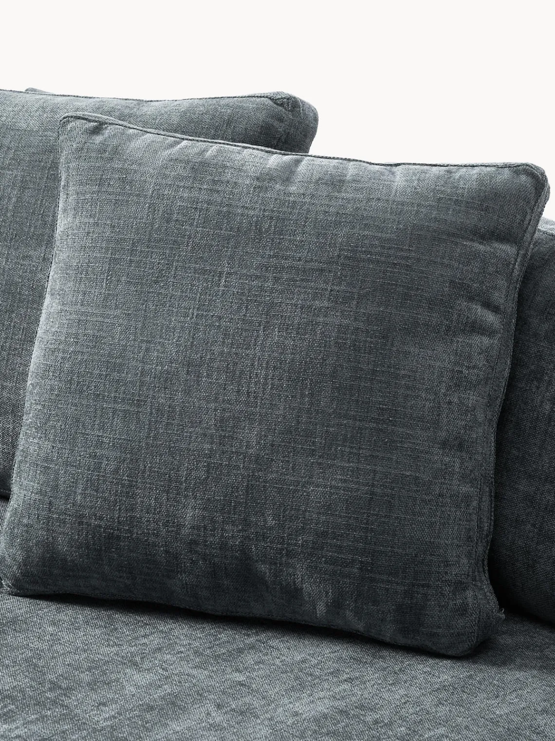 Sofás 2 Plazas|Sofás>Westwing Collection Sofá Tribeca (2 plazas) Chenilla gris azulado