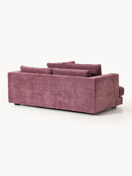 Sofás 2 Plazas|Sofás>Westwing Collection Sofá Tribeca (2 plazas) Chenilla morado oscuro