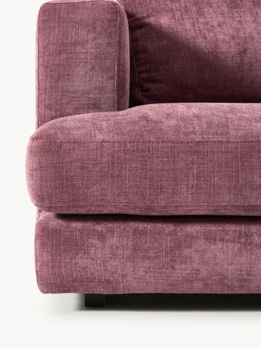 Sofás 2 Plazas|Sofás>Westwing Collection Sofá Tribeca (2 plazas) Chenilla morado oscuro
