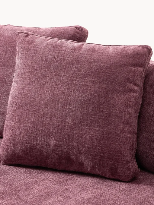 Sofás 2 Plazas|Sofás>Westwing Collection Sofá Tribeca (2 plazas) Chenilla morado oscuro