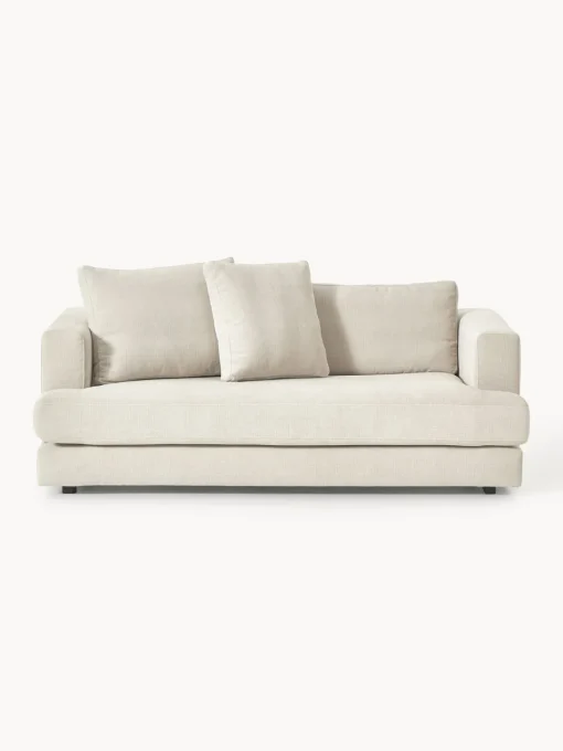 Sofás 2 Plazas|Sofás>Westwing Collection Sofá Tribeca (2 plazas) Chenilla beige claro