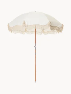 Discount Sombrilla con flecos plegable Retro, Ø 180 cm Sombrillas|Sombrillas