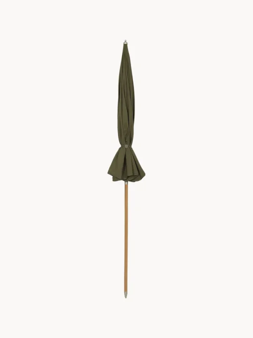 Sombrillas|Sombrillas>Ferm Living Sombrilla Lull, Ø 200 Verde oliva, madera de haya