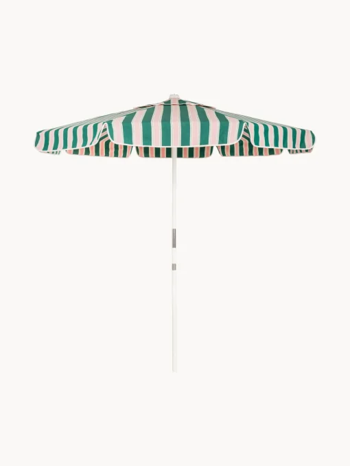 Sombrillas|Sombrillas>Business & Pleasure Sombrilla Market, Ø 213 cm Rosa claro, verde, blanco