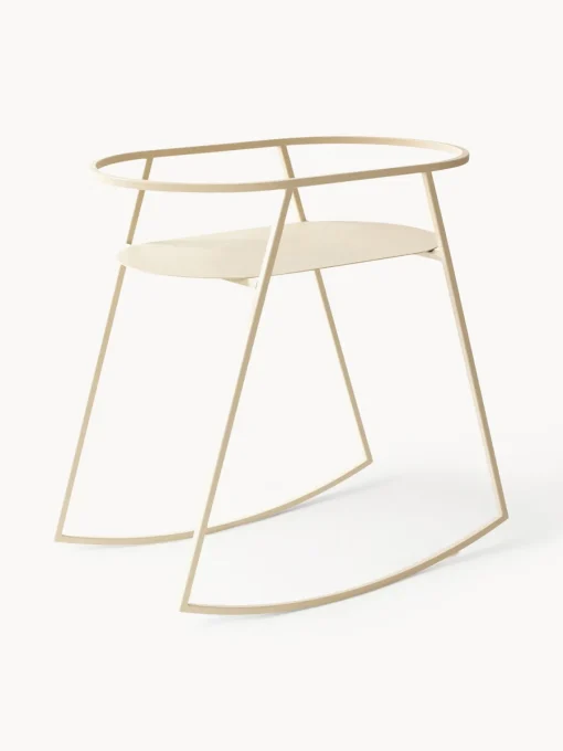 Cunas Para Bebé|Cunas Para Bebé>Metallbude Soporte para moisés artesanal Korsina Beige claro