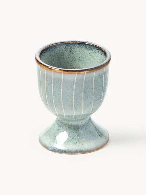 Soportes de huevo artesanales , 2 uds. Hueveras|Vajillas Completas