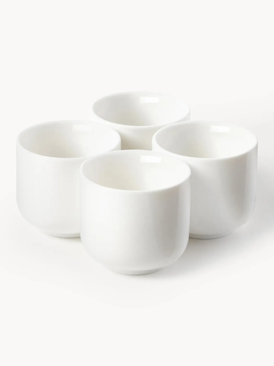 Hueveras|Vajillas Completas>Westwing Collection Soportes de huevo de porcelana Nessa, 4 uds.