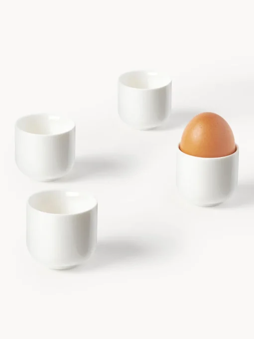 Hueveras|Vajillas Completas>Westwing Collection Soportes de huevo de porcelana Nessa, 4 uds.