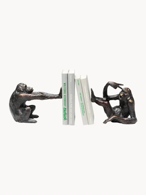 Jarrones|Sujetalibros>Kare Design Sujetalibros artesanales Monkey Kare, 2 uds.