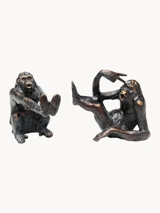 Jarrones|Sujetalibros>Kare Design Sujetalibros artesanales Monkey Kare, 2 uds.