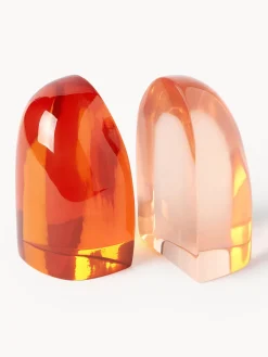 Jarrones|Sujetalibros>Westwing Collection Sujetalibros Celina, 2 uds. Tonos terracota