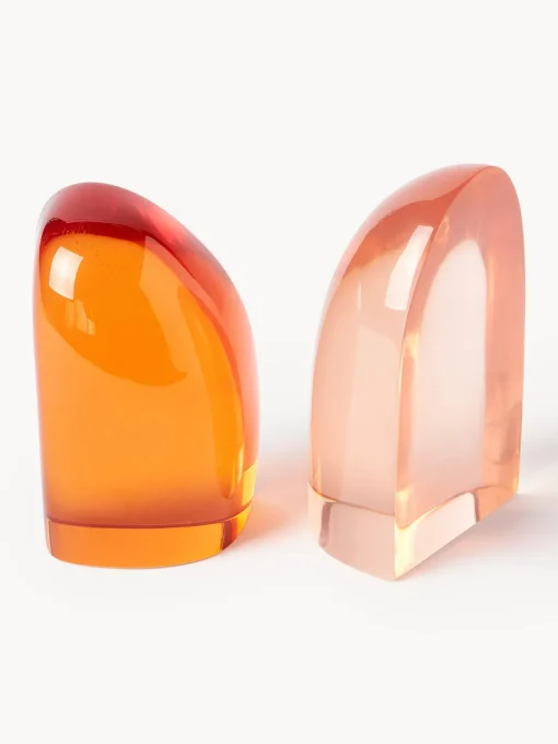 Jarrones|Sujetalibros>Westwing Collection Sujetalibros Celina, 2 uds. Tonos terracota