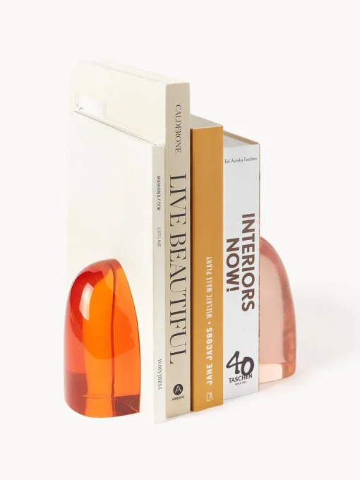 Jarrones|Sujetalibros>Westwing Collection Sujetalibros Celina, 2 uds. Tonos terracota