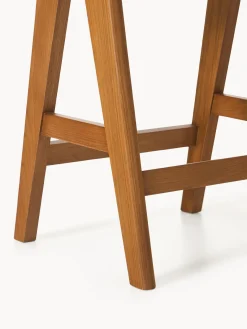 Taburetes Altos|Sillas></noscript>Westwing Collection Taburete alto con tejido vienés Sissi Madera de roble oscura, beige claro