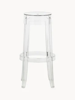 Taburete alto de diseño Charles Ghost Taburetes Altos|Sillas