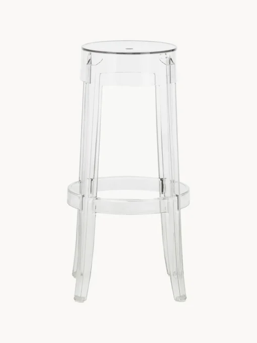 Taburete alto de diseño Charles Ghost Taburetes Altos|Sillas
