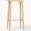 Online Taburete alto de madera de roble Folk Taburetes Altos|Sillas