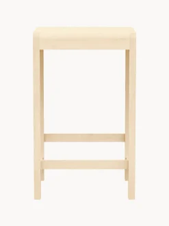 Outlet Taburete alto de madera de abedul 01 Taburetes Altos|Sillas